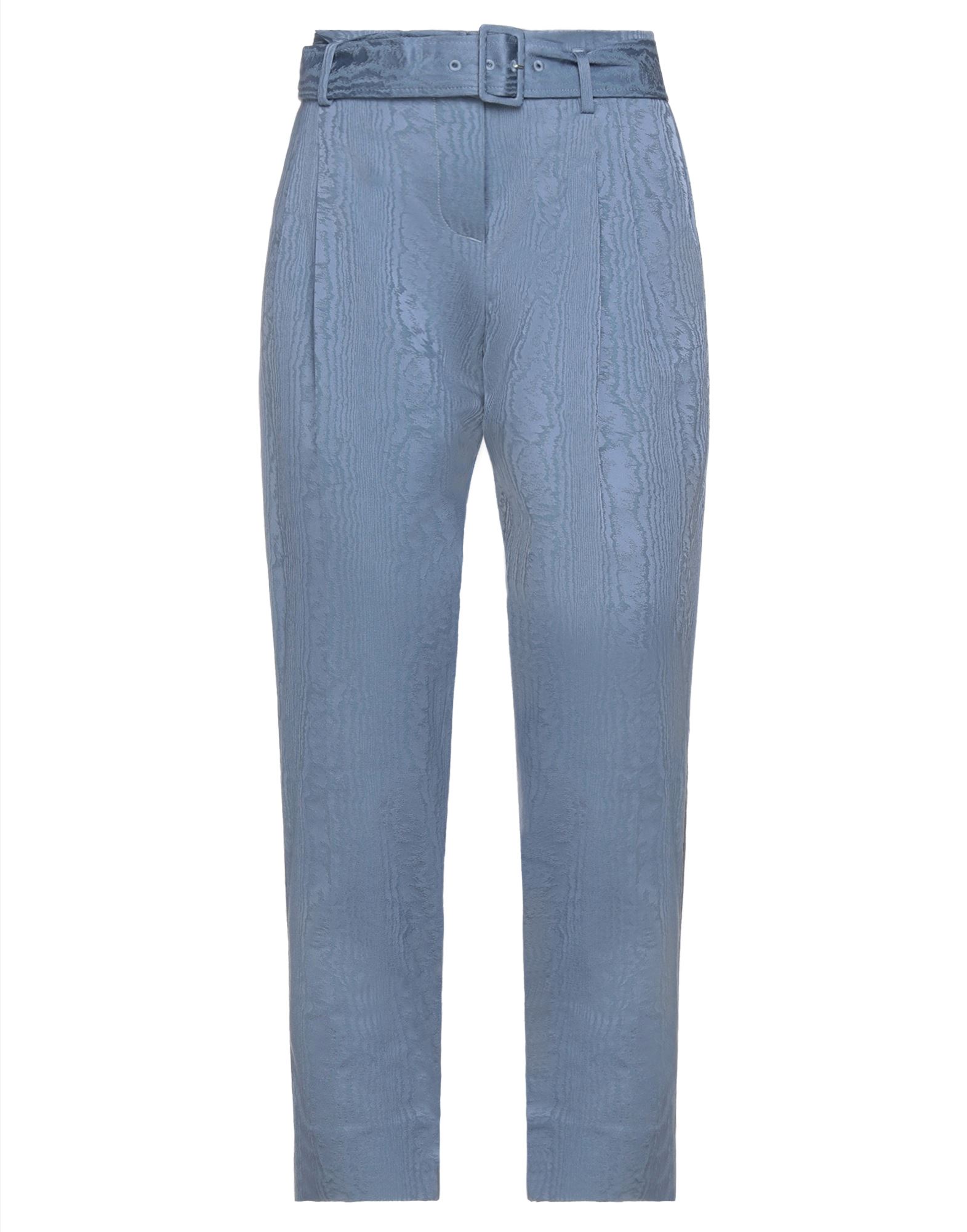 MALIPARMI MALÌPARMI WOMAN PANTS SLATE BLUE SIZE 6 COTTON, ACETATE, ELASTIC FIBRES,13563449IQ 4