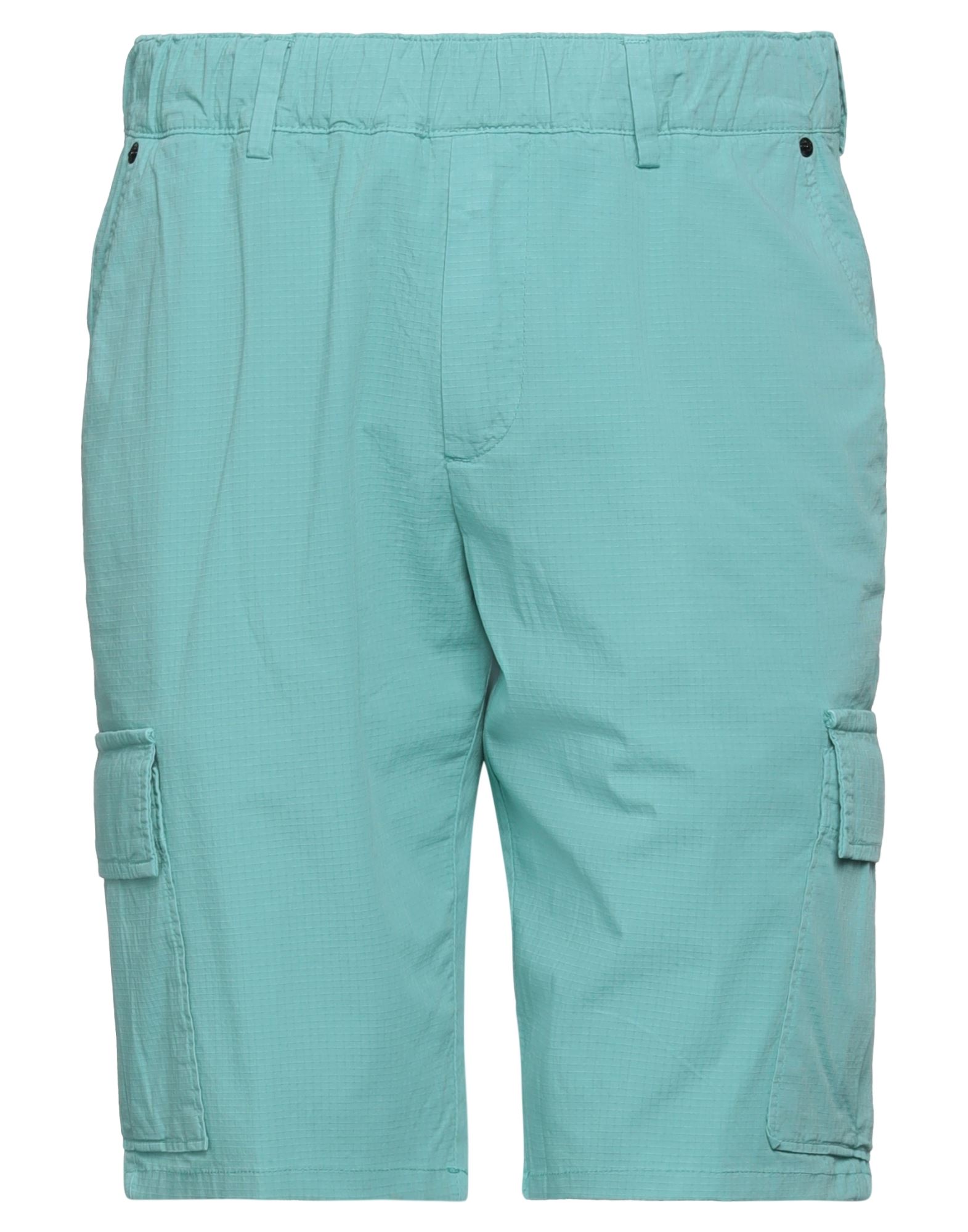 Pmds Premium Mood Denim Superior Man Shorts & Bermuda Shorts Turquoise Size 31 Cotton, Elastane In Blue