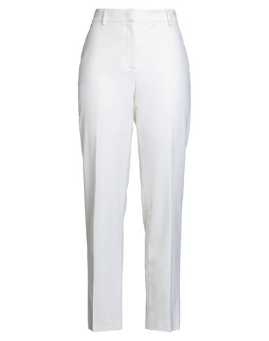 Alberta Ferretti Woman Pants Ivory Size 6 Virgin Wool, Polyamide, Cashmere In White