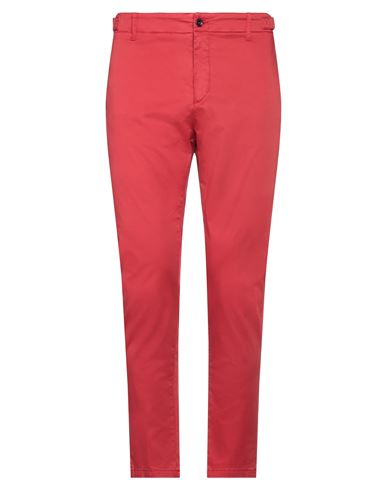 Shop Harmont & Blaine Man Pants Red Size 38 Cotton, Elastane