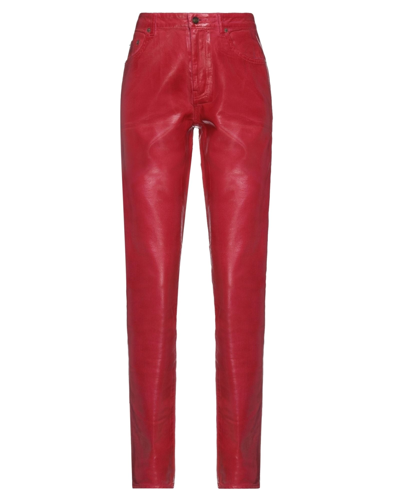 Saint Laurent Jeans In Red