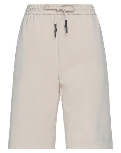 Blanche Woman Shorts & Bermuda Shorts Beige Size 8 Polyester, Viscose, Elastane In Beige