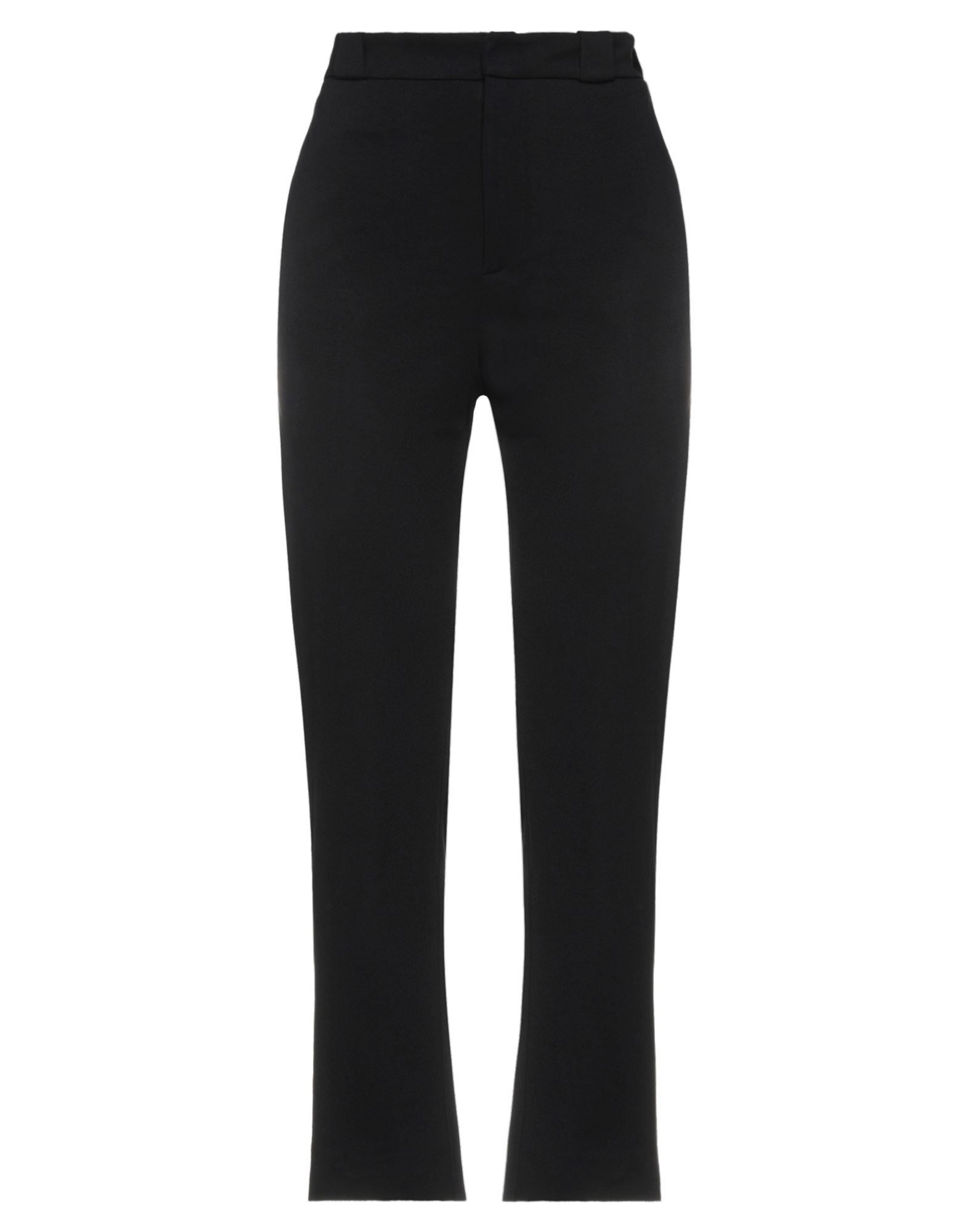 Merci .., Woman Pants Black Size 4 Polyester, Viscose, Elastane In Black