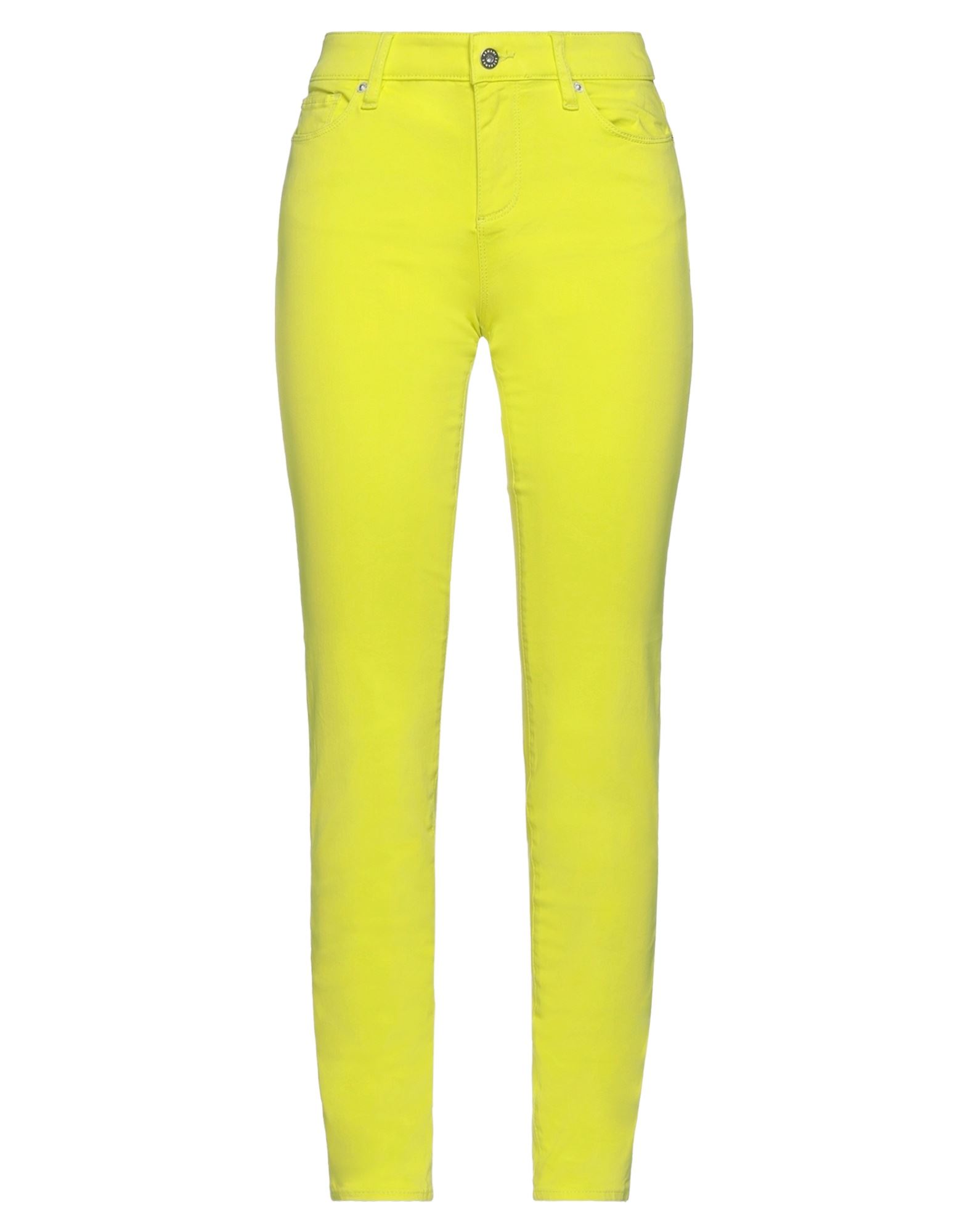Armani Exchange Pants In Yellow