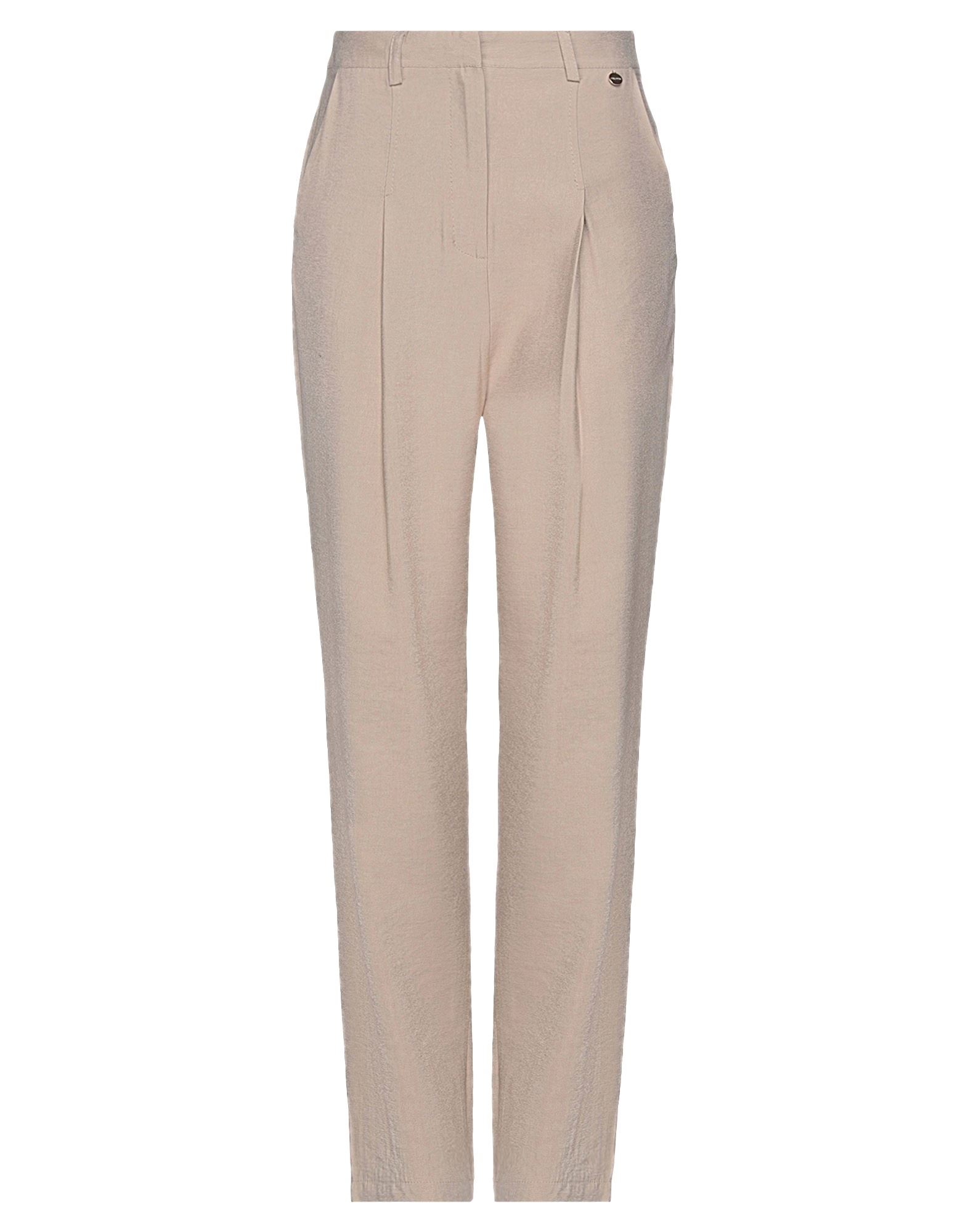 Shop Fracomina Woman Pants Beige Size 4 Viscose, Polyester