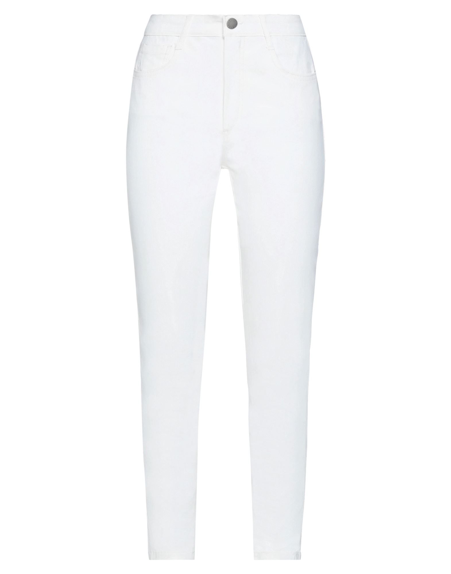 Shop Federica Tosi Woman Pants White Size 31 Viscose, Nylon, Polyester, Elastane