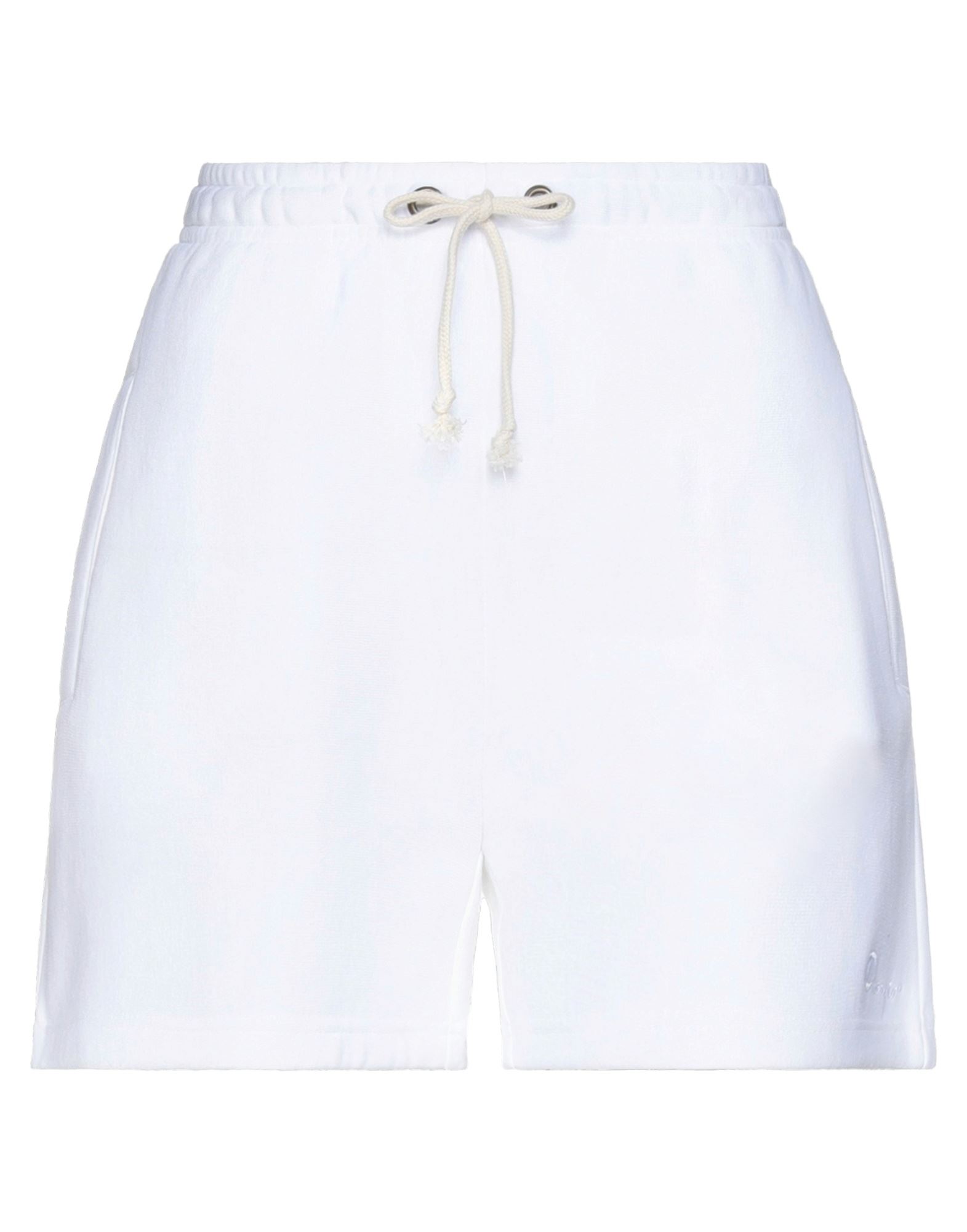 Champion Woman Shorts & Bermuda Shorts White Size S Cotton, Polyester