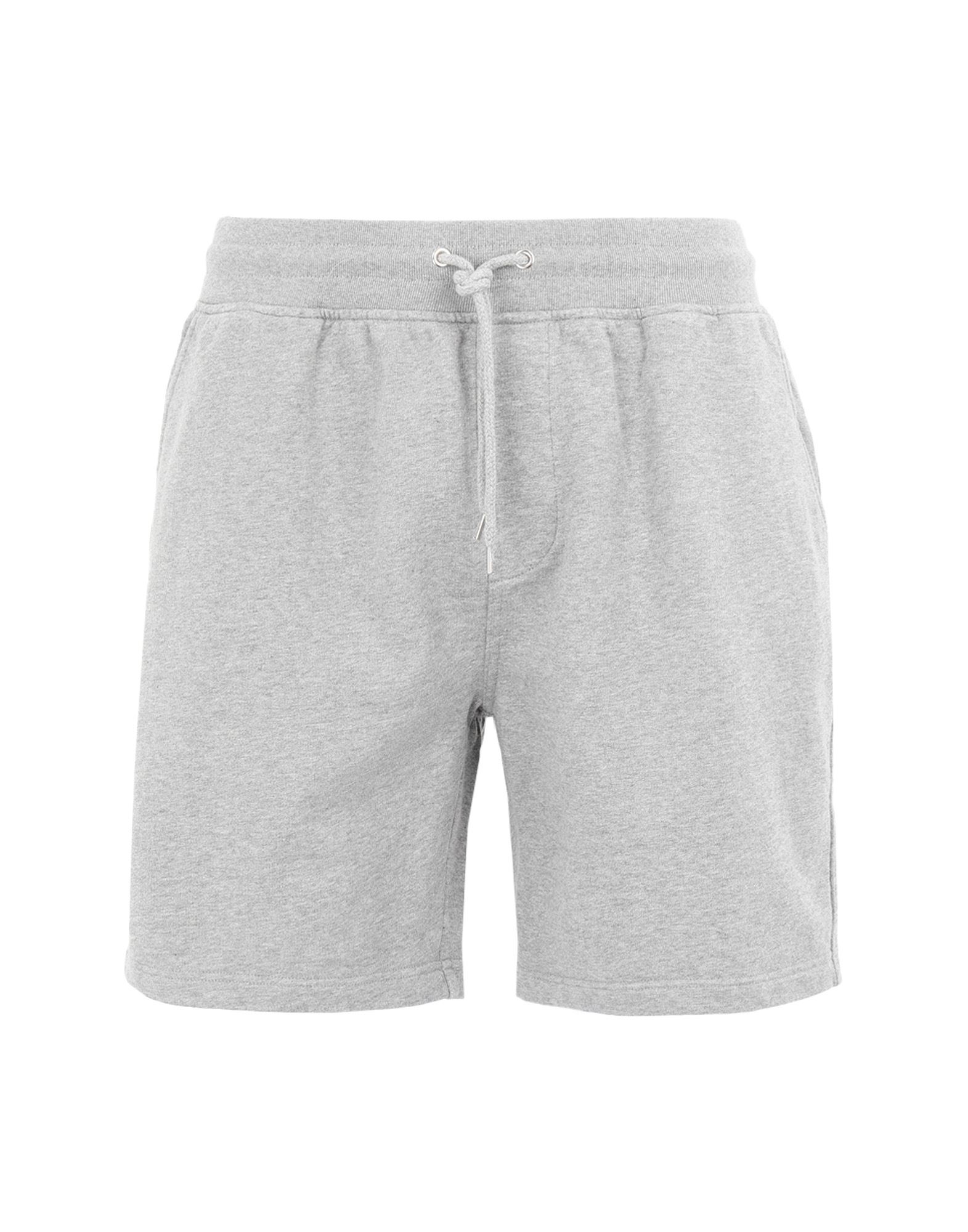 Colorful Standard Man Shorts & Bermuda Shorts Grey Size Xl Organic Cotton