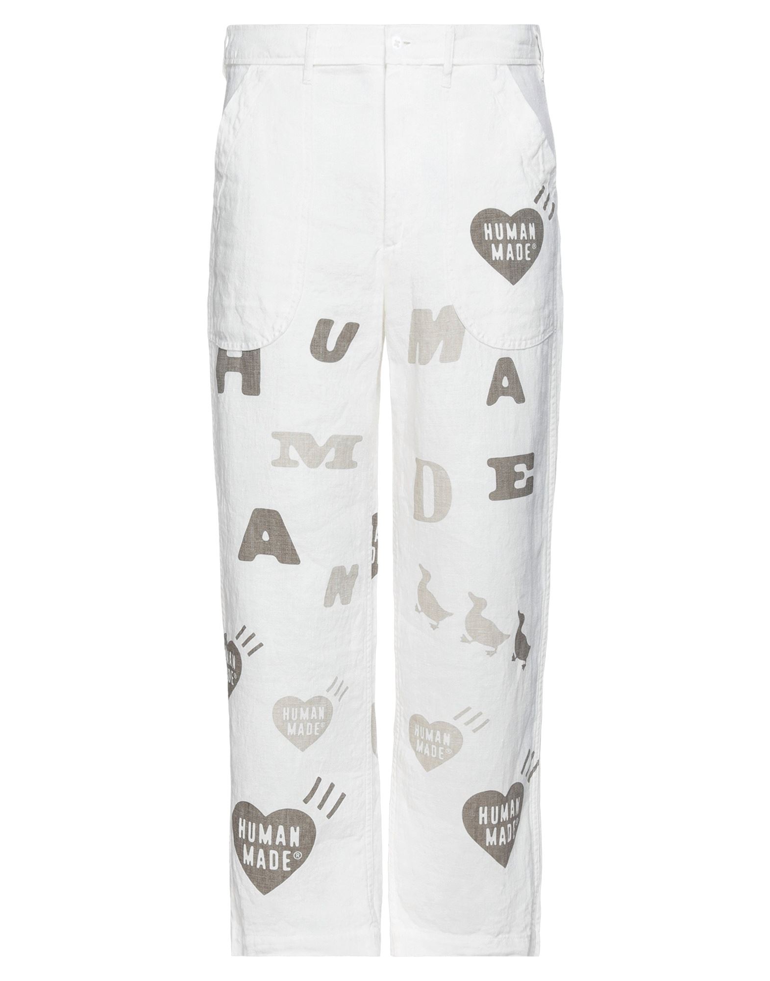 Human Made Pants In White