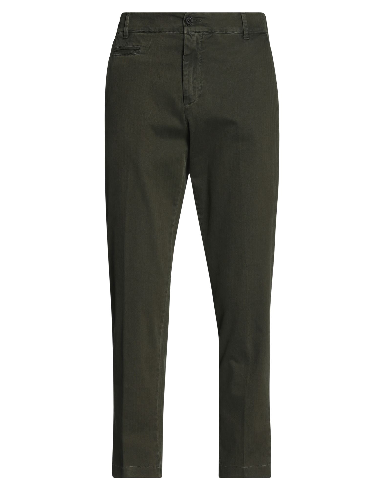 White Sand Pants In Military Green