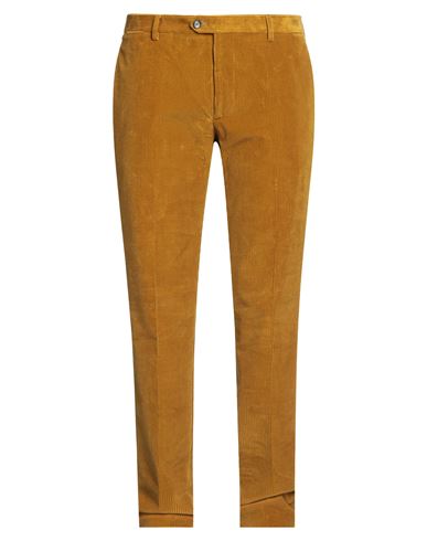 Etro Man Pants Mustard Size 38 Cotton In Yellow