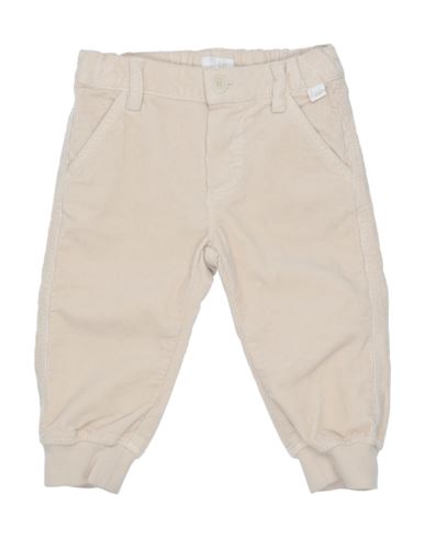 Il Gufo Babies'  Newborn Boy Pants Ivory Size 3 Cotton, Elastane In Neutral