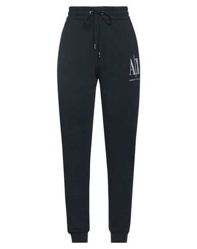 Armani Exchange Woman Pants Midnight Blue Size M Paper