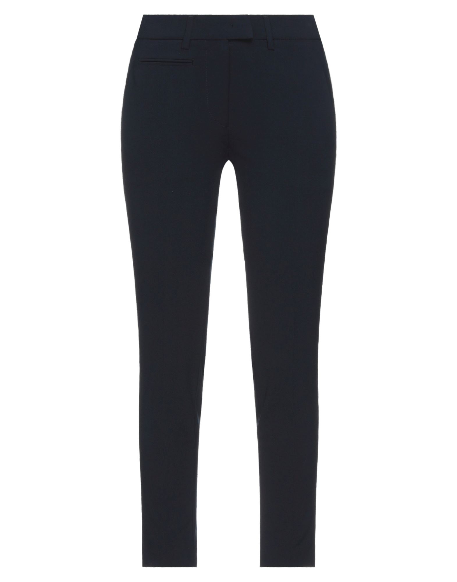 DONDUP DONDUP WOMAN PANTS MIDNIGHT BLUE SIZE 32 POLYESTER, VIRGIN WOOL, ELASTANE,13572251LV 2