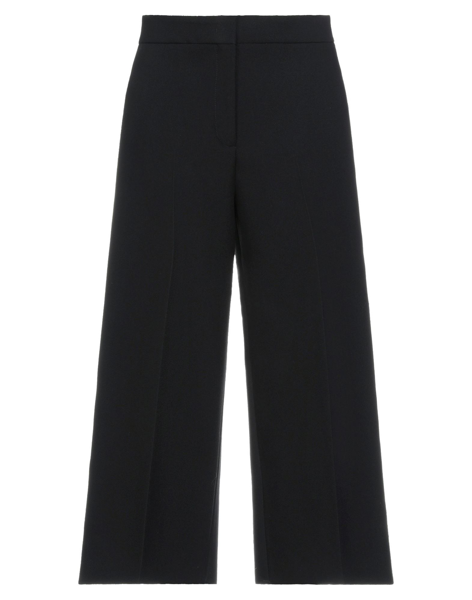 Msgm Black Cotton Bermuda Shorts In Black