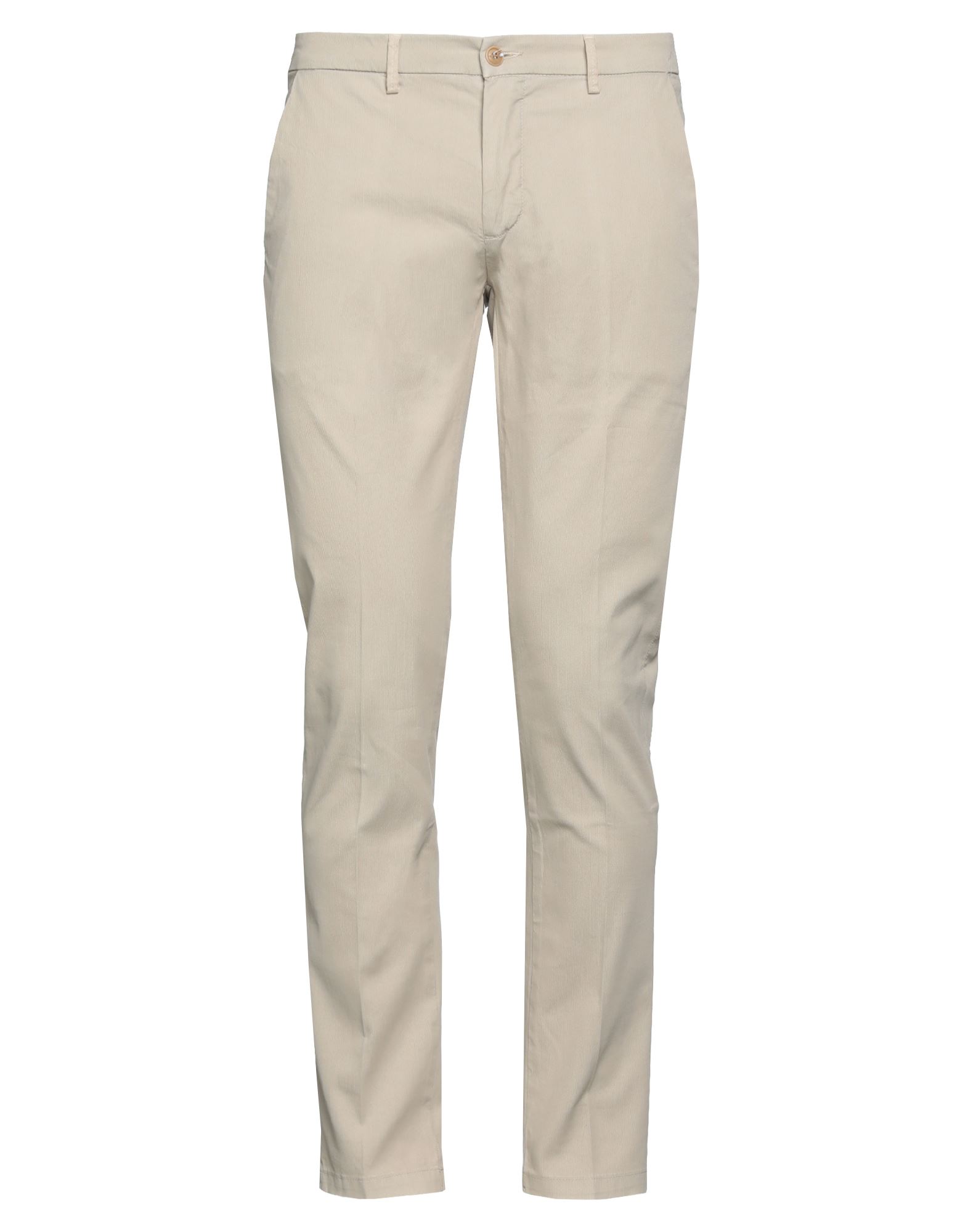 Shop Yan Simmon Man Pants Beige Size 38 Cotton, Elastane