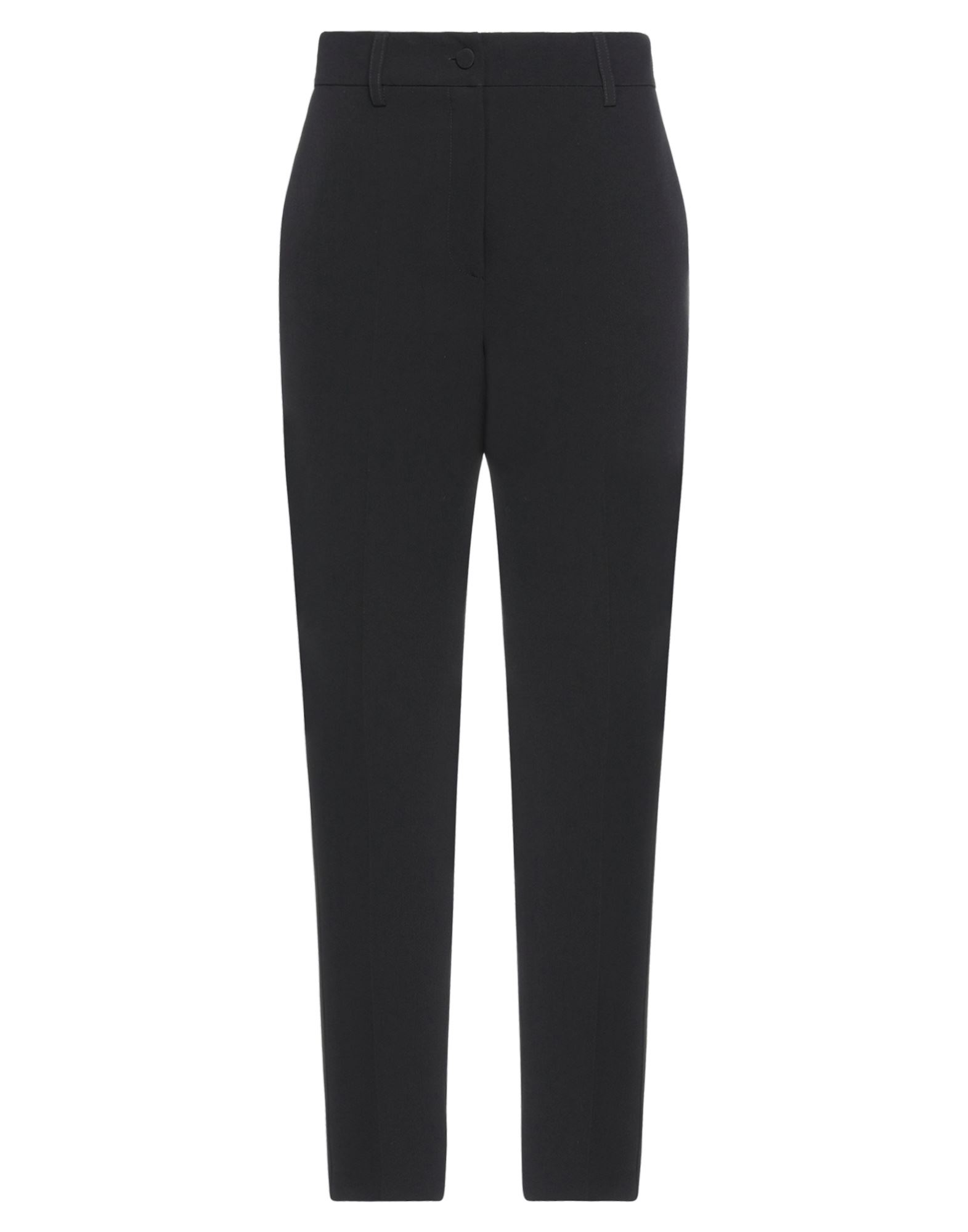 Shop Blumarine Woman Pants Black Size 10 Polyester, Elastane