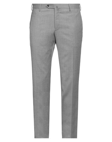 Shop Pt Torino Man Pants Light Grey Size 44 Virgin Wool, Elastane