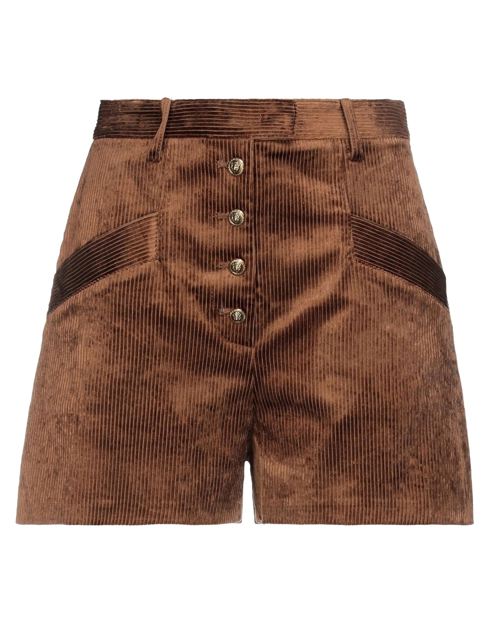 Pinko Woman Shorts & Bermuda Shorts Camel Size 6 Viscose, Cotton, Elastane In Beige