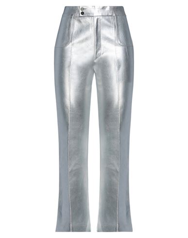 Pantalones Mujer Plata 38 Mujer