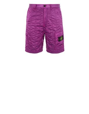 STONE ISLAND - Nylon Bermuda Shorts