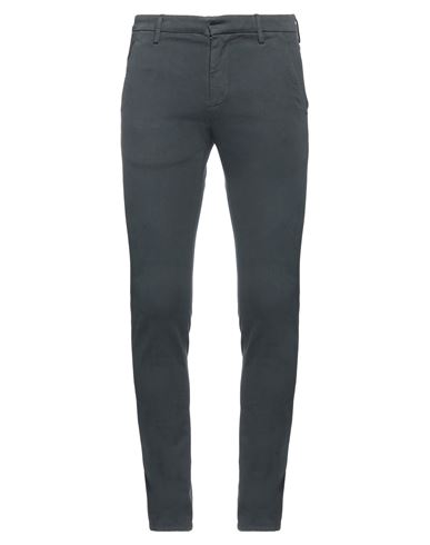 Dondup Man Pants Steel Grey Size 30 Cotton, Polyester, Elastane