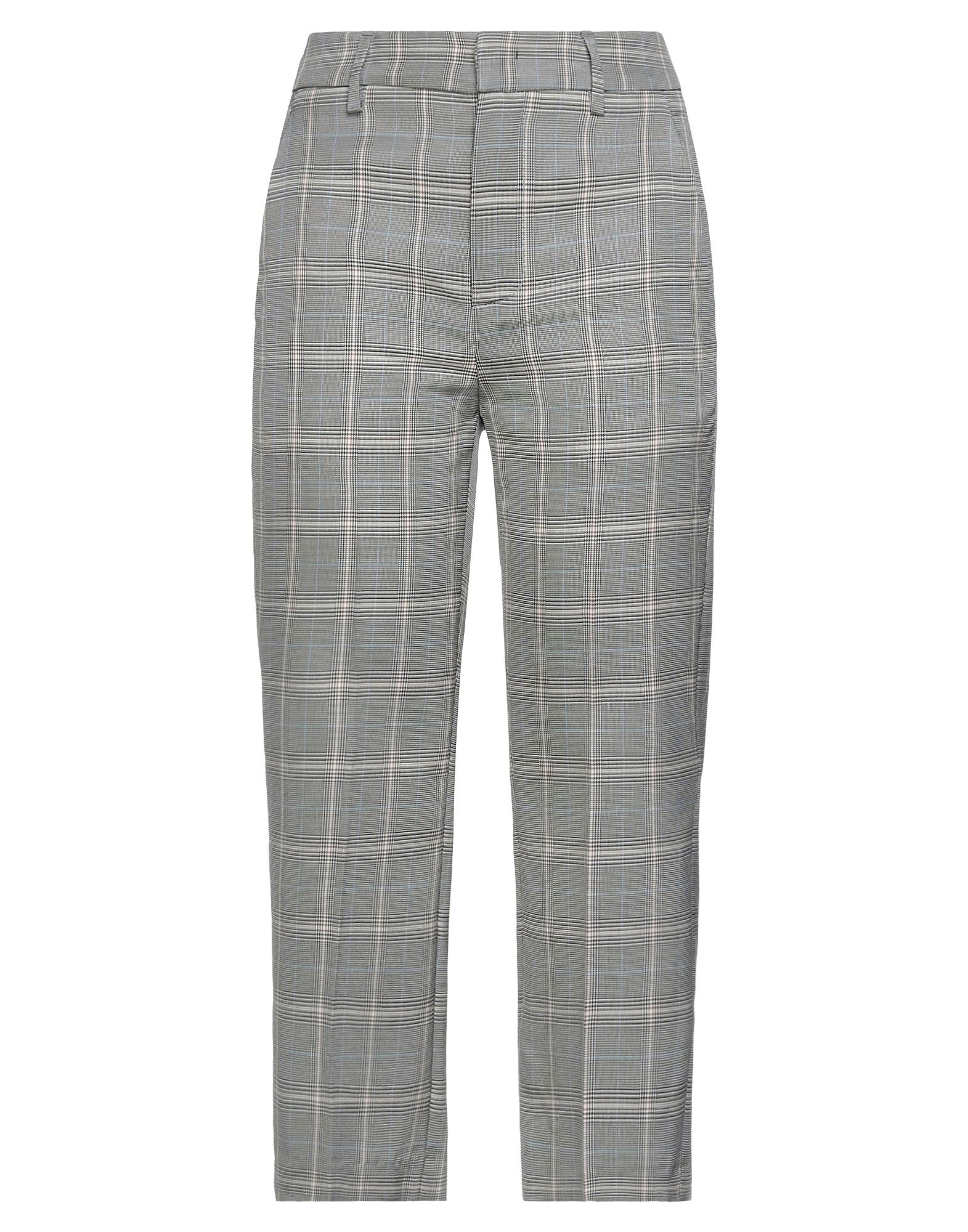 Dondup Cropped Pants In Grey