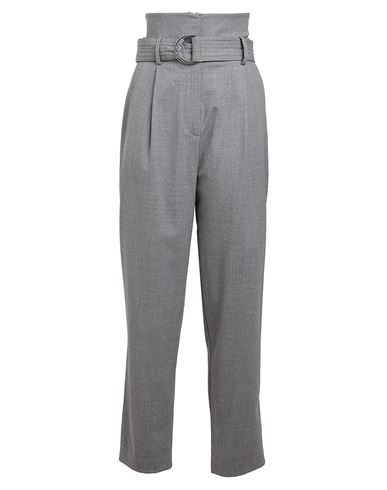 Ballantyne Woman Pants Grey Size 8 Virgin Wool, Elastane