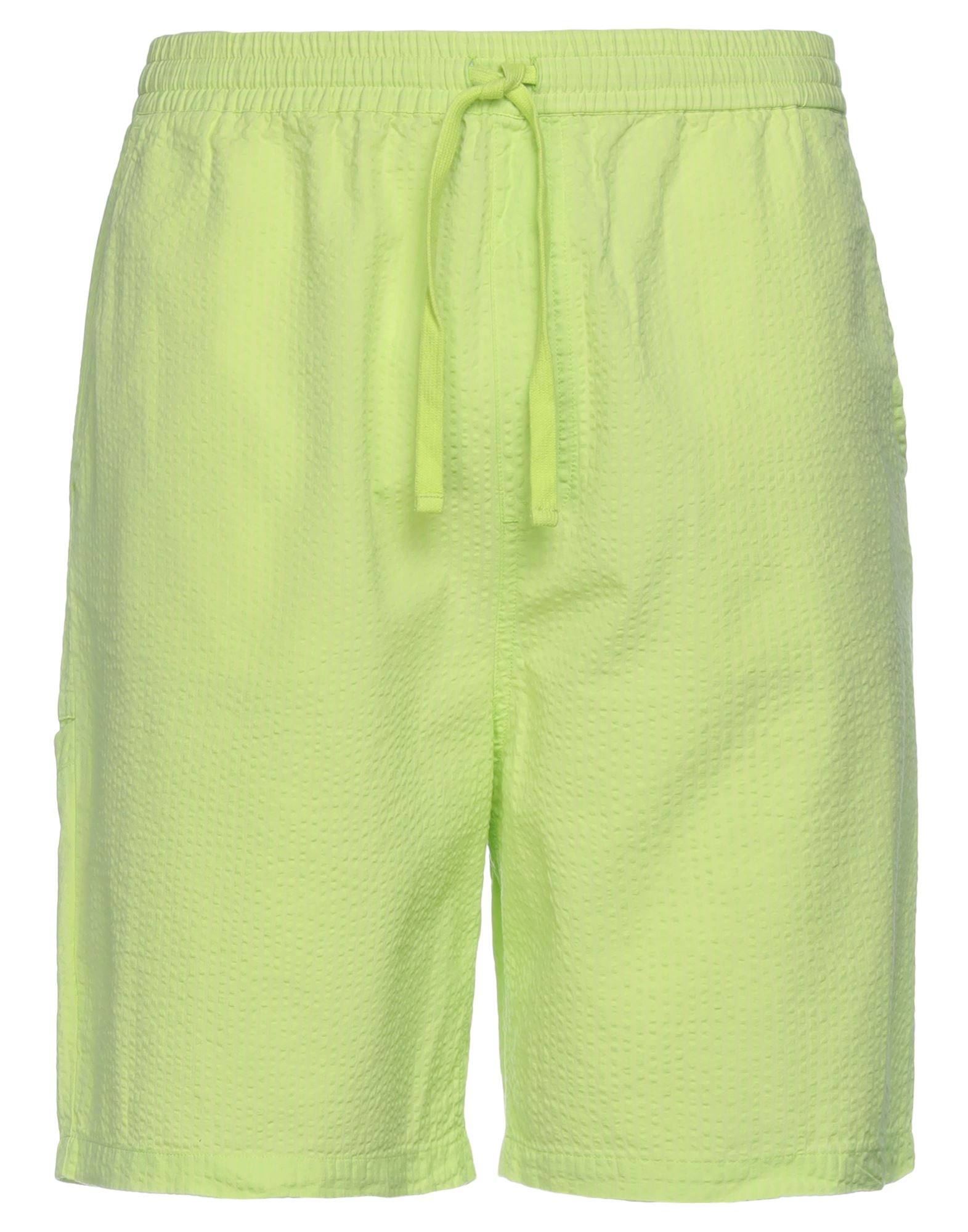 Carhartt Man Shorts & Bermuda Shorts Acid Green Size Xs Cotton