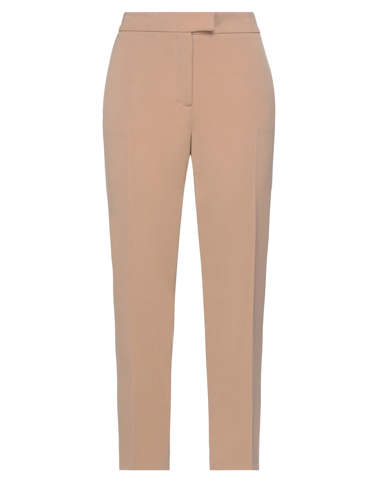 Clips Pants In Camel