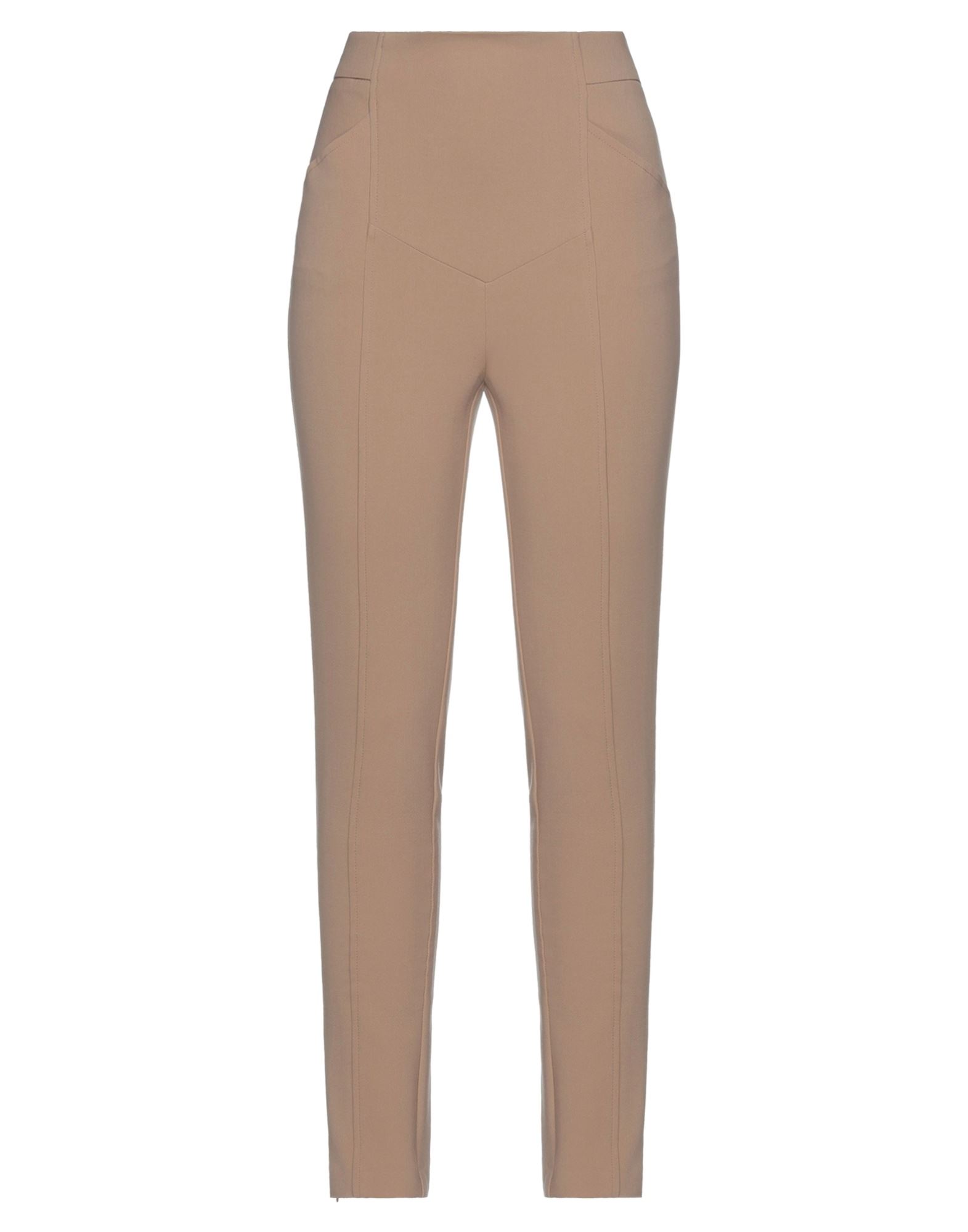 Space Simona Corsellini Casual Pants In Beige