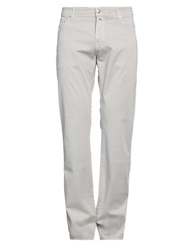 Jacob Cohёn Man Pants Cream Size 37 Cotton, Modal, Elastane In Grey