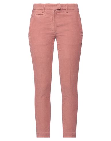 Dondup Woman Pants Pastel Pink Size 26 Cotton, Elastane