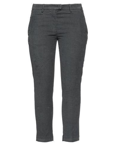 Dondup Woman Pants Steel Grey Size 31 Cotton, Elastane