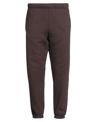 Carhartt Man Pants Dark Brown Size Xl Cotton, Polyester