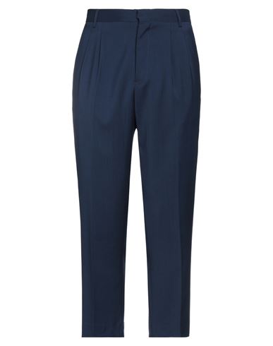 Mauro Grifoni Man Pants Navy Blue Size 34 Virgin Wool