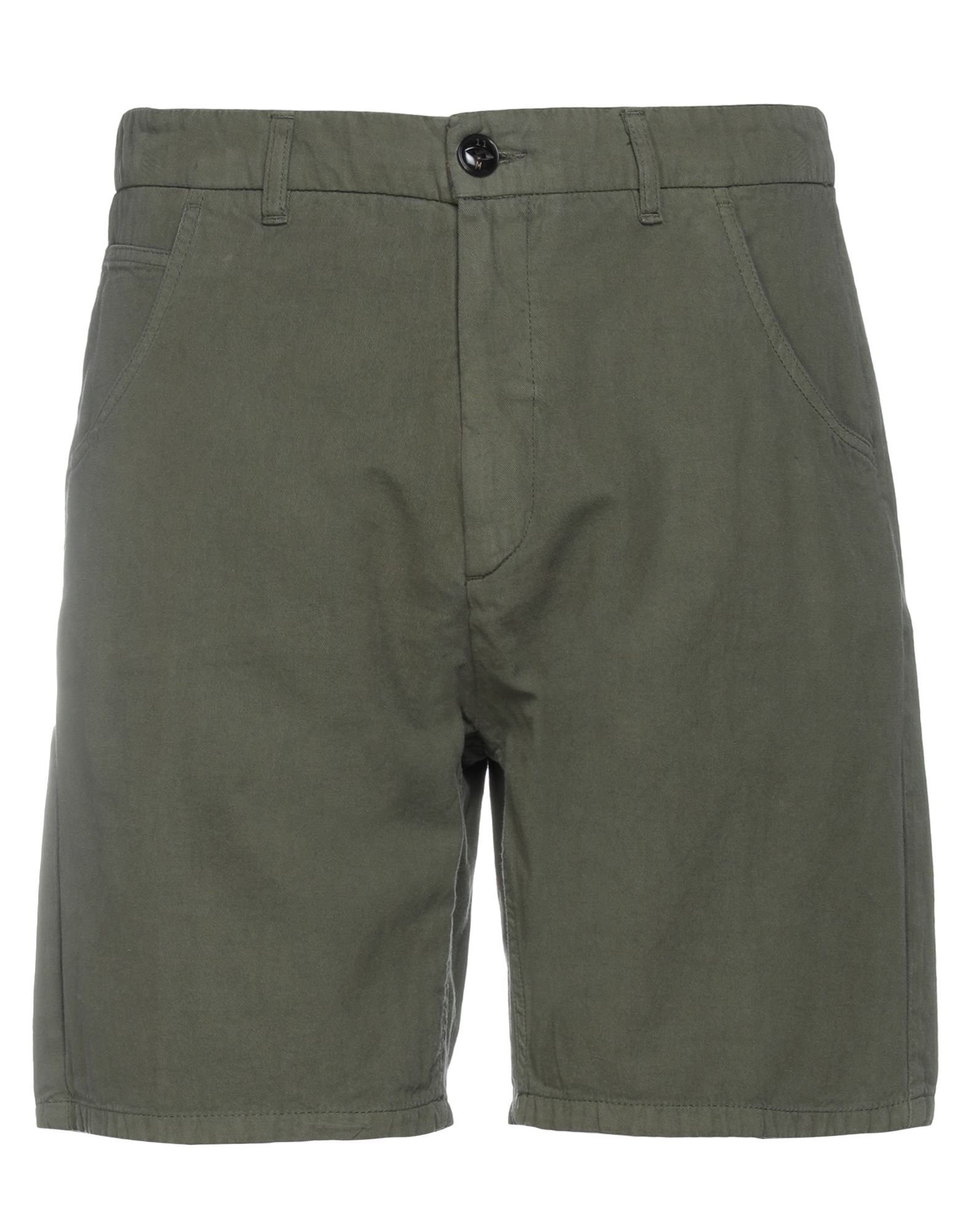 Molo Eleven Shorts & Bermuda Shorts In Military Green