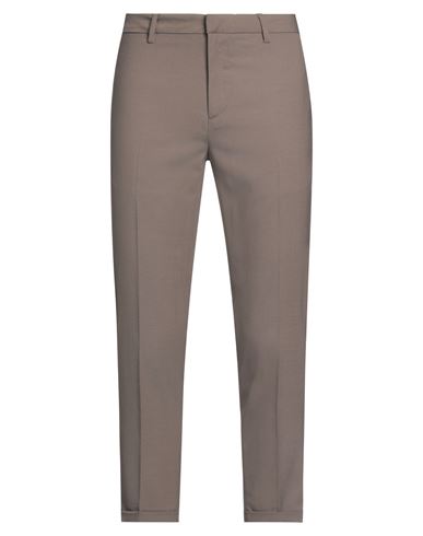 Paolo Pecora Man Pants Dove Grey Size 34 Polyester, Wool, Elastane