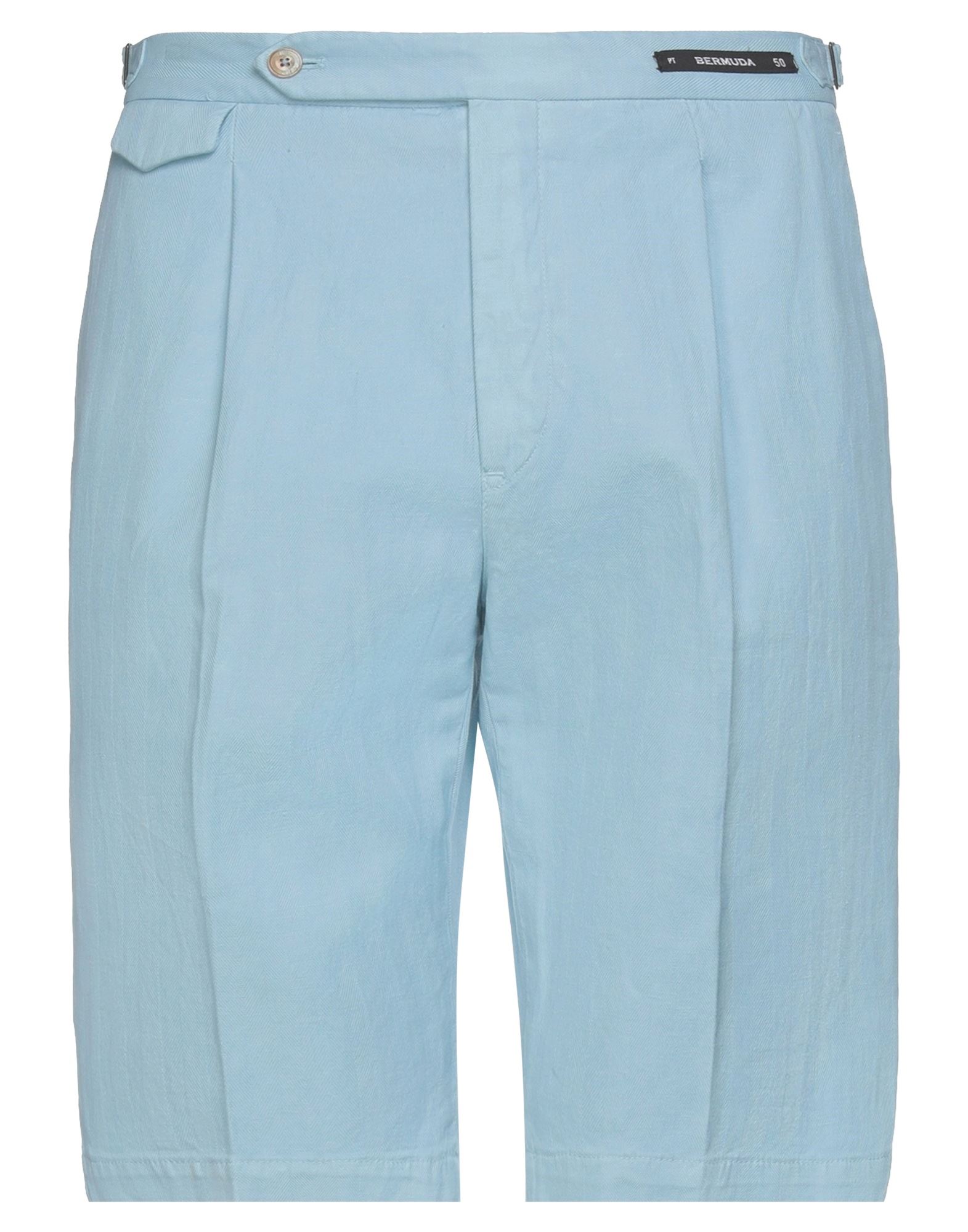 Pt Torino Shorts & Bermuda Shorts In Sky Blue