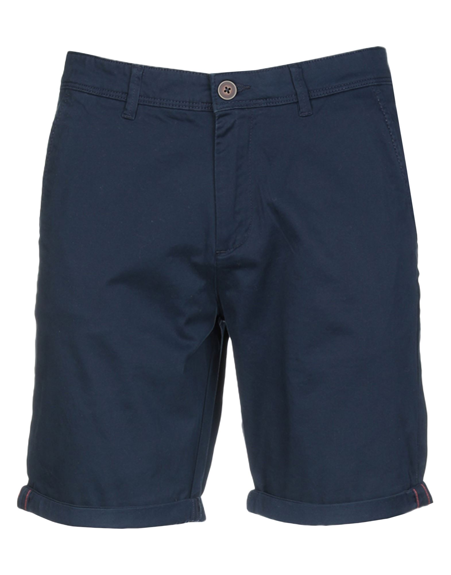 Jack & Jones Jjibowie Jjshorts Solid Sa Sts Man Shorts & Bermuda Shorts Midnight Blue Size S Cotton, In Navy Blue