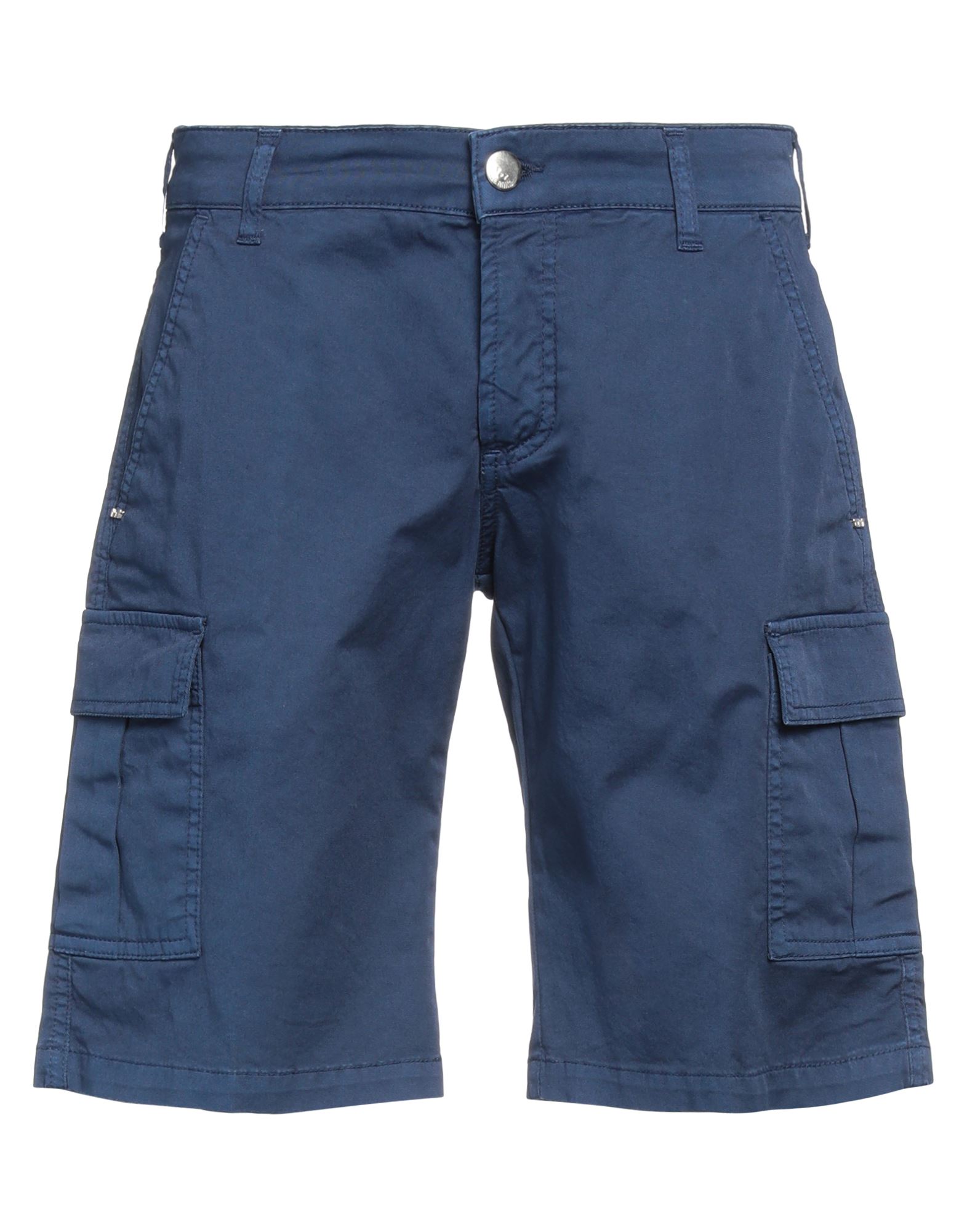 Coroglio By Entre Amis Man Shorts & Bermuda Shorts Blue Size 30 Cotton, Elastane