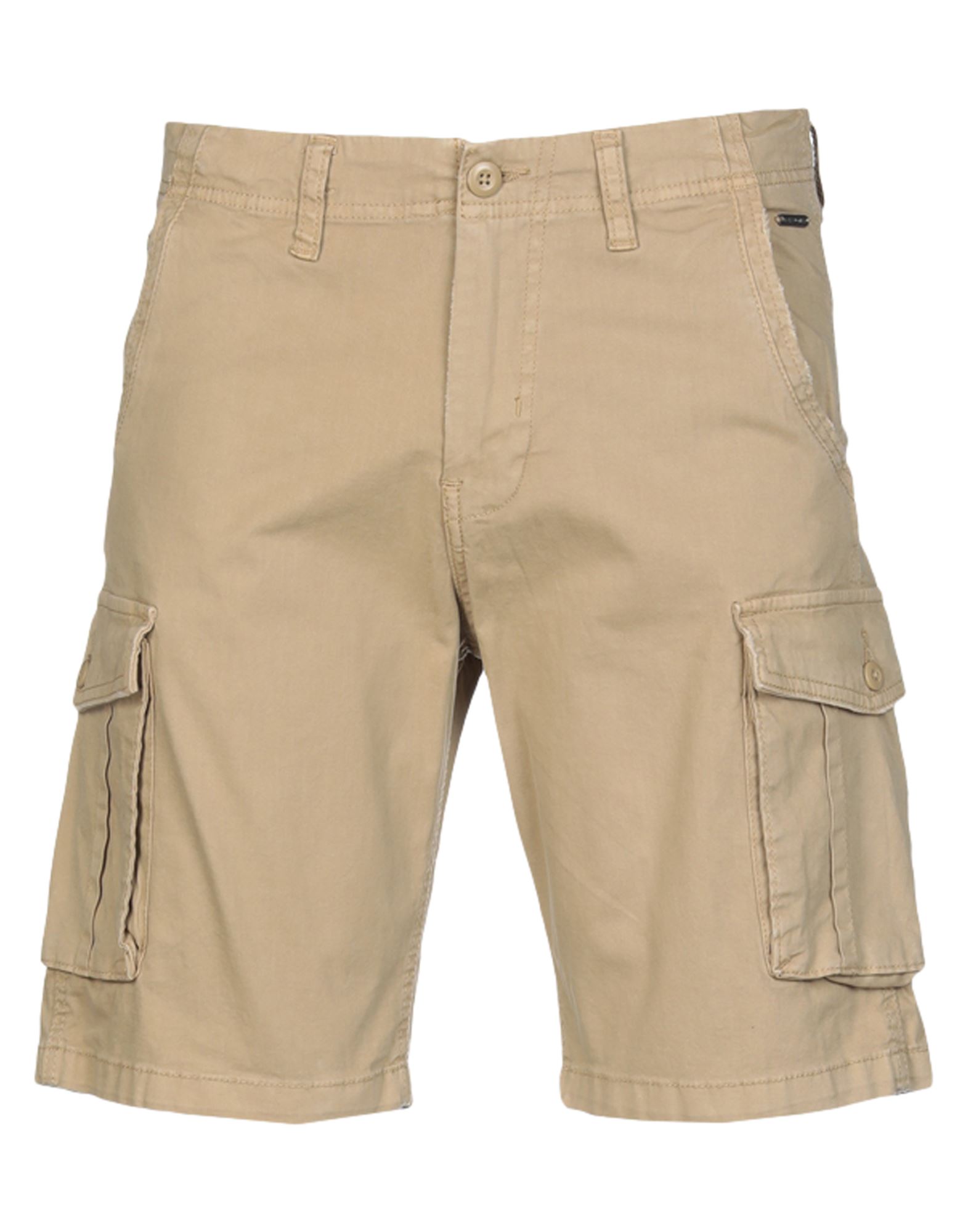 Jack & Jones Jjizack Jjcargo Shorts Ama Solid Sts Man Shorts & Bermuda Shorts Camel Size S Cotton, E In Beige