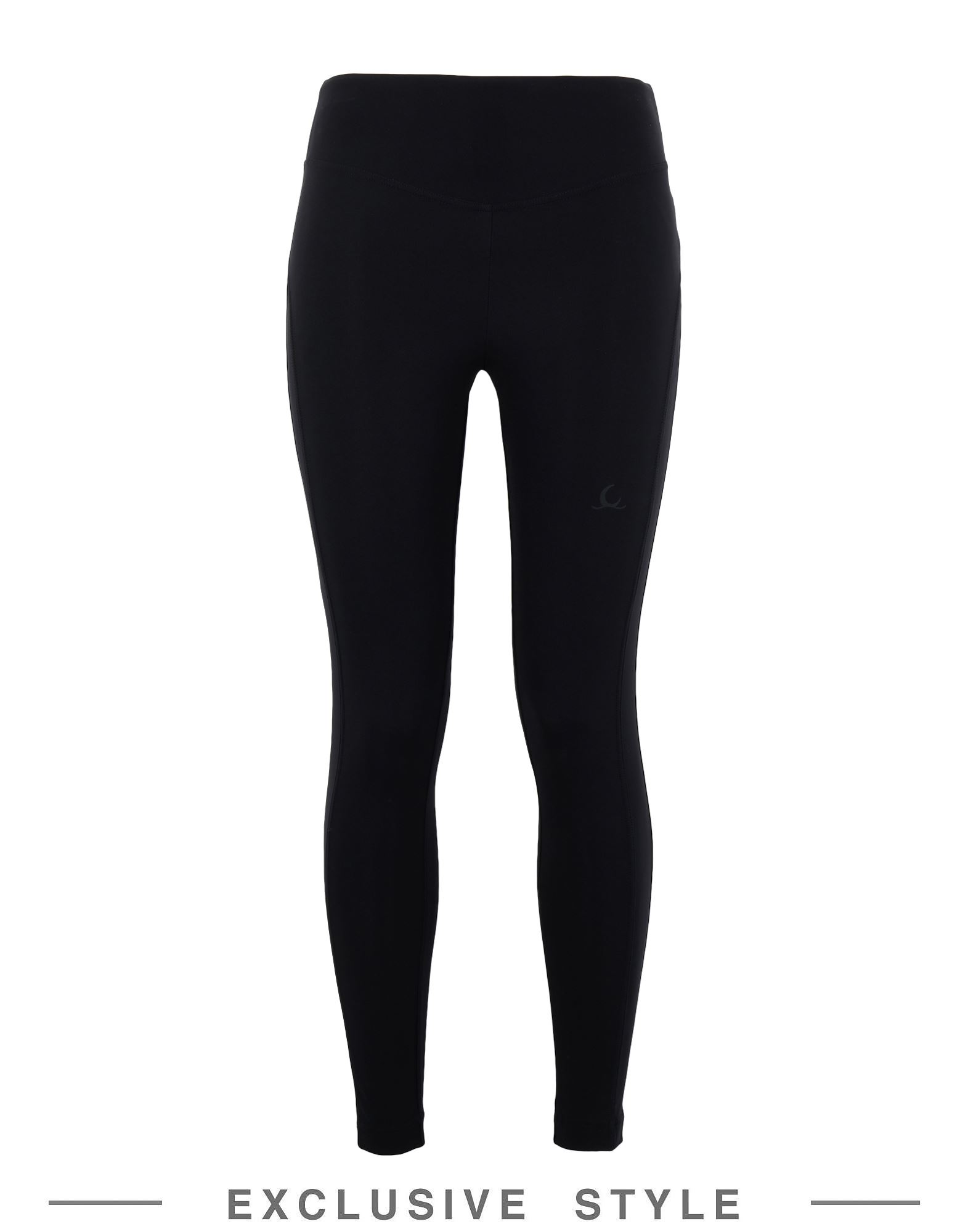 Not After Ten Tulle Insert Leggings In Black