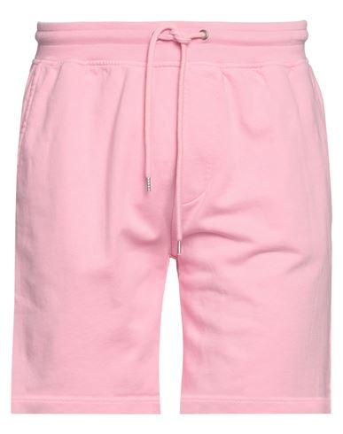 Colorful Standard Man Shorts & Bermuda Shorts Pink Size L Organic Cotton