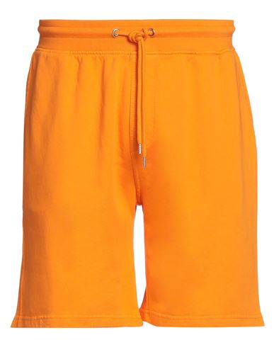 Colorful Standard Man Shorts & Bermuda Shorts Orange Size S Organic Cotton