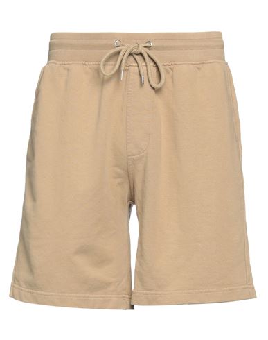 Colorful Standard Man Shorts & Bermuda Shorts Camel Size Xs Organic Cotton In Beige