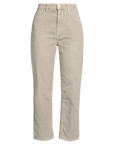 Haikure Woman Pants Beige Size 25 Cotton, Elastane