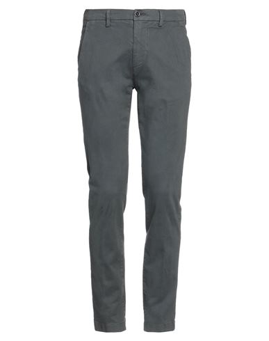 Cruna Man Pants Lead Size 28 Cotton, Elastane In Grey
