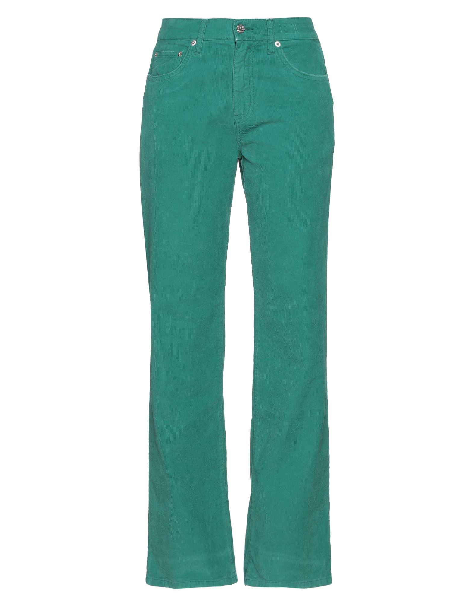 DEPARTMENT 5 DEPARTMENT 5 WOMAN PANTS EMERALD GREEN SIZE 27 COTTON, ELASTANE