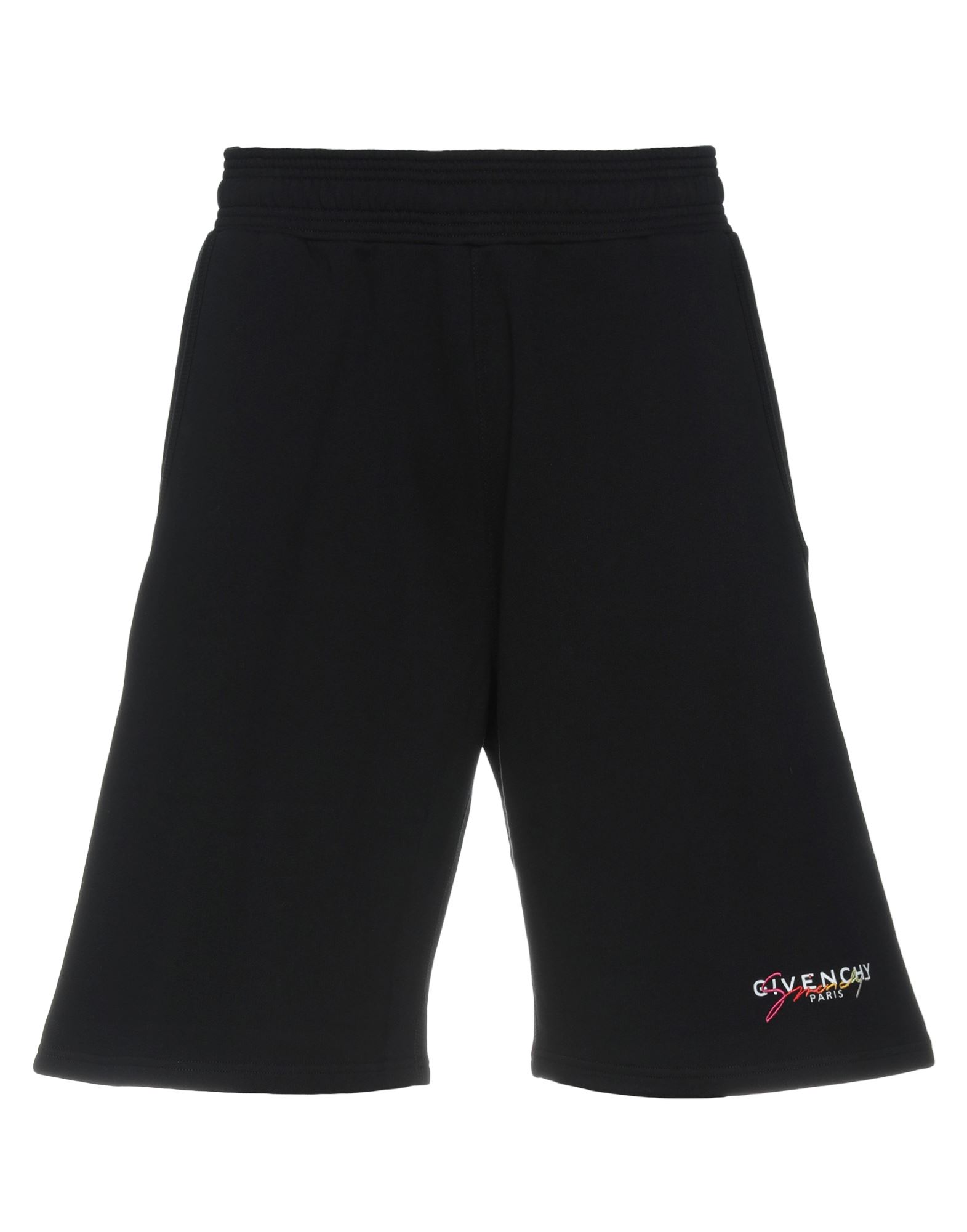 Givenchy Black Signature Shorts In Black